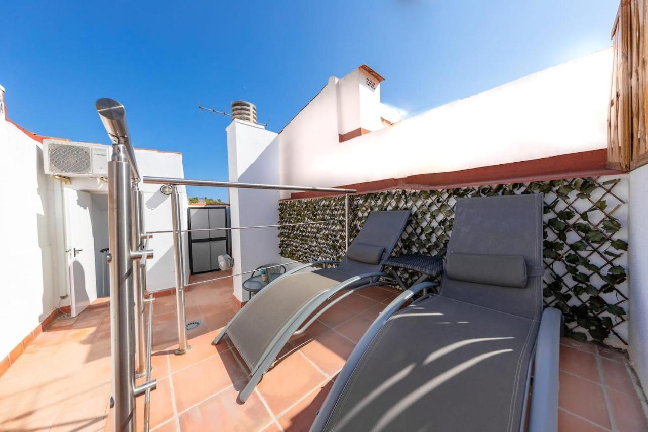 Private Rooftop & Elegant Studio - Center By Rems Apartment Malaga Luaran gambar