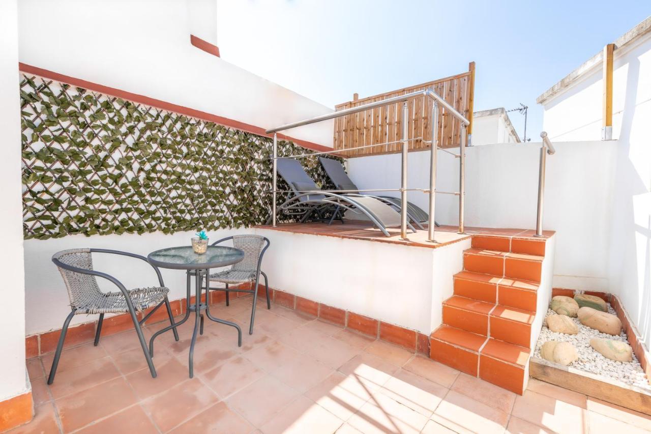 Private Rooftop & Elegant Studio - Center By Rems Apartment Malaga Luaran gambar