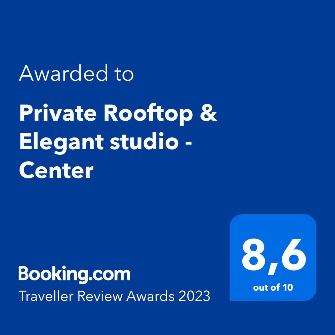 Private Rooftop & Elegant Studio - Center By Rems Apartment Malaga Luaran gambar